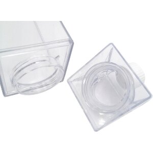 Clayre & Eef 65707 Botella 1000 ml 8x8x26 cm