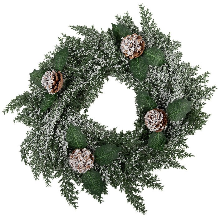 Clayre & Eef 65776 Corona de Navidad Ø 40x5 cm