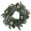 Clayre & Eef 65776 Corona de Navidad Ø 40x5 cm