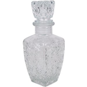 Clayre & Eef 6GL4894 Jarra Vidrio Transparente 5x5x14...