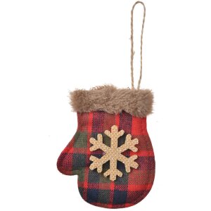 Clayre & Eef 65683 Manoplas colgantes 8x1x10 cm