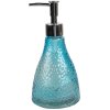 Clayre & Eef 6GL4900BL Jabonera Cristal Azul Ø 9x19 cm 400 ml