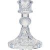 Clayre & Eef 6GL4908 Portavelas Cristal Transparente Ø 8x11 cm