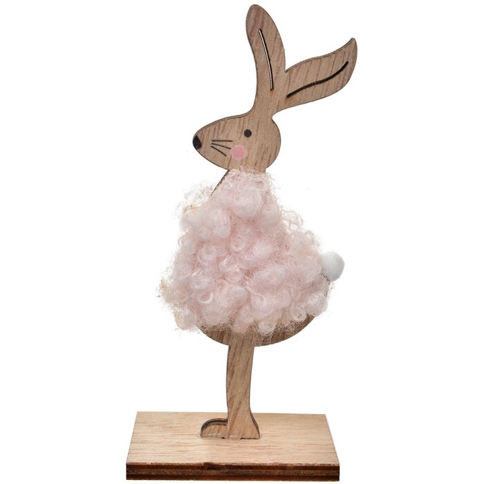 Clayre & Eef 65632 Decoración Conejo 5x4x12 cm