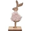 Clayre & Eef 65632 Decoración Conejo 5x4x12 cm