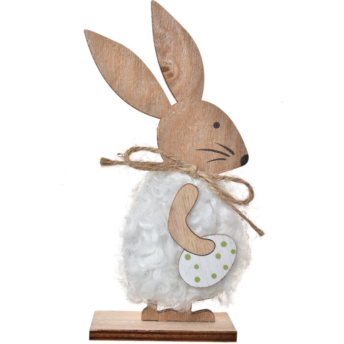 Clayre & Eef 65633 Decoración Conejo 7x4x15 cm