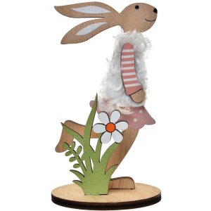 Clayre & Eef 65635 Decoración Conejo 6x4x12 cm