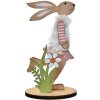 Clayre & Eef 65635 Decoración Conejo 6x4x12 cm