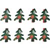 Clayre & Eef 65640 Pinza con juego de árbol de Navidad 8 3x1x4 cm