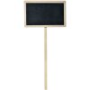 Clayre & Eef 65645 Taco de planta pizarra 16x1x35 cm