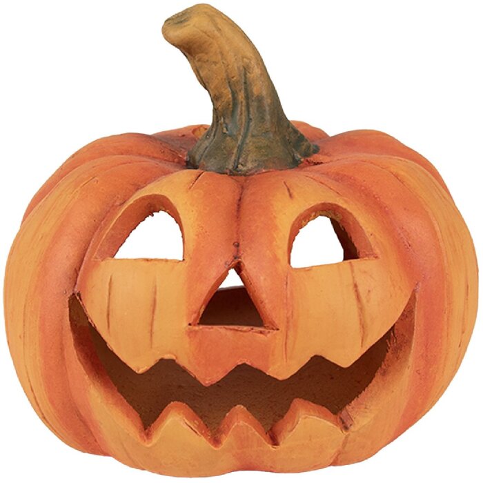 Clayre & Eef 6TE0515 Decoración calabaza Ø 13x12 cm