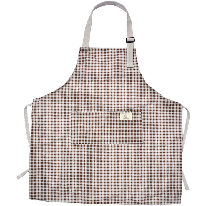 Clayre & Eef KT041.037G Delantal 65x70 cm Marrón
