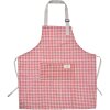 Clayre & Eef KT041.037P Delantal 65x70 cm Rojo