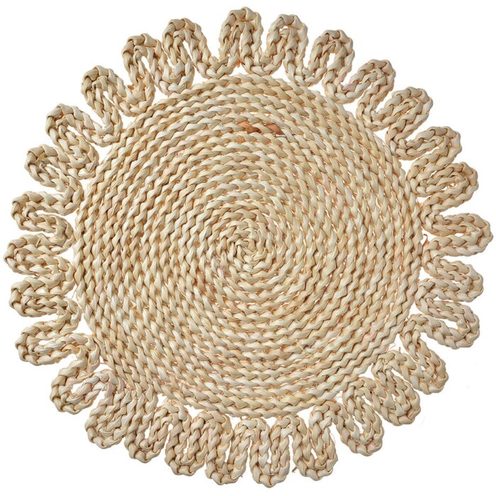 Clayre & Eef 65724 Mantel Individual Ø 37x1 cm