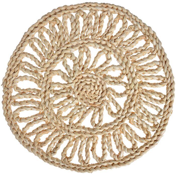 Clayre & Eef 65726 Mantel Individual Ø 30x1 cm