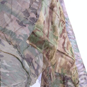 Red de camuflaje Outdoor Club Brown Forest 0,9x1,8 m ligera y compacta