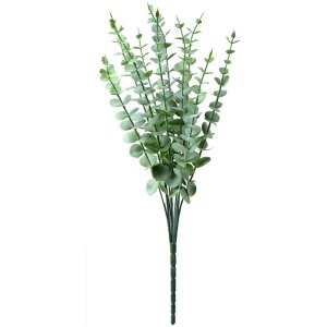 Clayre & Eef 6PL0278 Decoración Rama Verde 10x8x50 cm Plástico