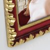 Marco ZEP Perpignan Resina Rojo-Dorado 10x15 cm Diseño Antiguo