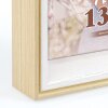 Marco ZEP Essen 15x20 cm madera natural aspecto natural cristal transparente