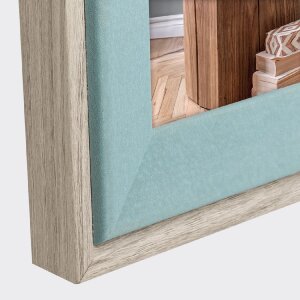 Marco de fotos de madera ZEP Bochum 13x18 cm color B tapa de cristal transparente