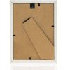 ZEP marco de madera hall 10x15 cm perfil bloque blanco cristal transparente para colgar de pie