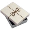 ZEP Box Piacenza A 32x32x4 cm Caja de regalo de papel con lazo