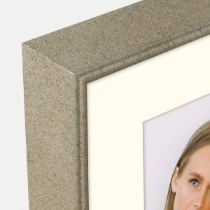 ZEP Marco de fotos de poliestireno Nola 3Q 3x10x15 Beige 56x18 cm