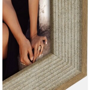 Marco de fotos ZEP Poliesterol Naxos Marrón 10x15 cm