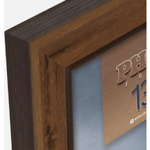 Marco ZEP Poliesterol Arles Marrón 20x30 cm