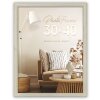 ZEP marco Genova 20x30 cm Blanco MDF aspecto madera De pie o colgado