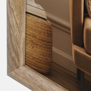Marco ZEP Genova 20x30 cm Marrón MDF aspecto madera formato vertical y horizontal
