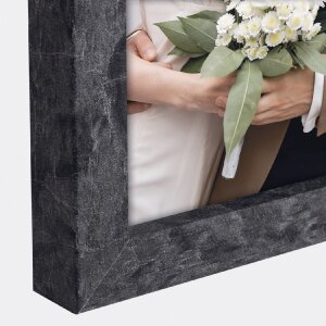 ZEP Lord Marco de madera negro 10x15 cm