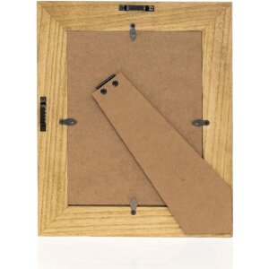 ZEP Marco de madera Martigny 13x18 cm Vintage Marrón Azul