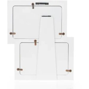 ZEP Marco de madera Kepler 2Q 2 fotos 10x15 cm Blanco