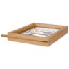ZEP Vittel Marco doble madera natural 13x18 cm utilizable por las dos caras
