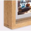ZEP Vittel Natural marco doble madera 15x20 cm se puede utilizar en ambos lados
