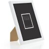 ZEP Marco de madera Aosta Blanco 30x40 cm Colgante de diseño elegante