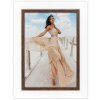 ZEP Marco de fotos de madera Caen 13x18 cm bicolor blanco marrón
