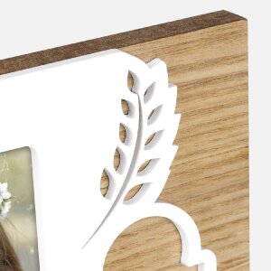ZEP Manuela marco 10x15 cm madera blanco naturaleza