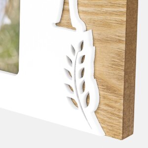 ZEP Manuela marco 10x15 cm madera blanco naturaleza