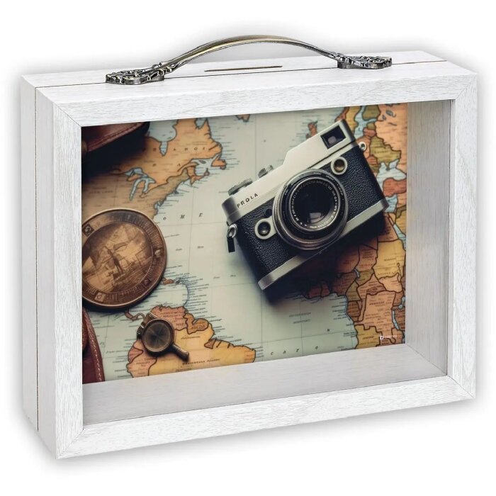 ZEP hucha de cristal Patrick Blanco 17x21x6,5 cm