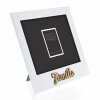 ZEP portarretratos Famille 20x30 cm madera blanca