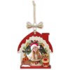ZEP Koda D decoración de madera portafotos 6x6cm para colgar Navidad