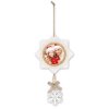 ZEP Karl C Decoración de madera con cuadro 7x7 cm para colgar