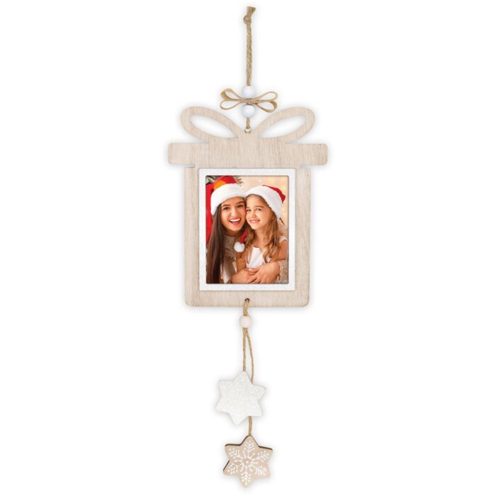 ZEP Erling B Decoración de madera con cuadro 7x9 cm para colgar