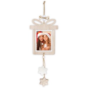ZEP Erling B Decoración de madera con cuadro 7x9 cm para colgar