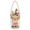 ZEP decoración Vadim Marco de Navidad doble cara para 2 fotos Ø 7 cm 14 cm alto