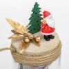 ZEP decoración Vadim Marco de Navidad doble cara para 2 fotos Ø 7 cm 14 cm alto
