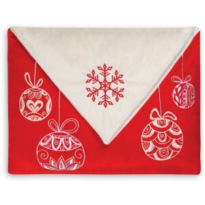 ZEP ZZY35 Cojín portarretratos Neve rojo beige 10x15 cm