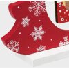 ZEP LK373 Marco de madera Lothar Rojo 16x4,5x19 cm para foto 6x6 cm